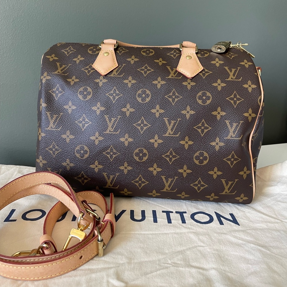 Louis Vuitton Monogram Speedy Bandouliere 30